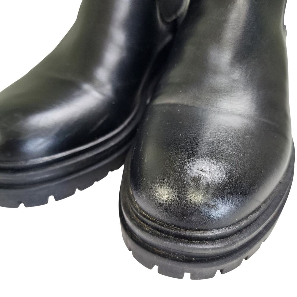Steve Madden Black Ankle Boots - Picture 5 of 14